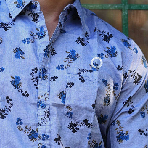 Cool Guy (Black Floral),  Matching Shirts For Dad And Son