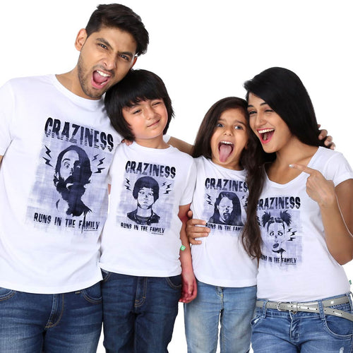 Craziness Runs in the Family Tees