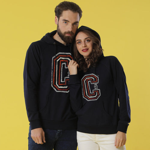 Cute And Cool, Matching Black Hoodies For Couples