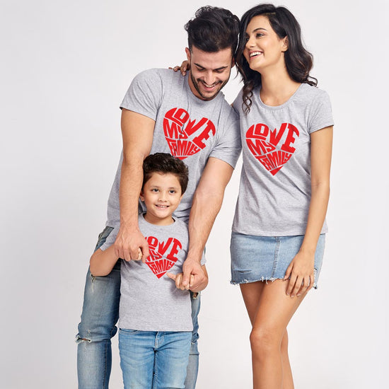 Love My Family Matching Tees