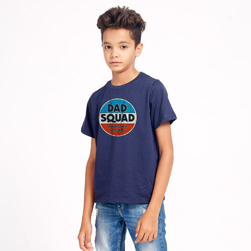 Dad Squad, Matching Dad and Son's Tees For Big Son