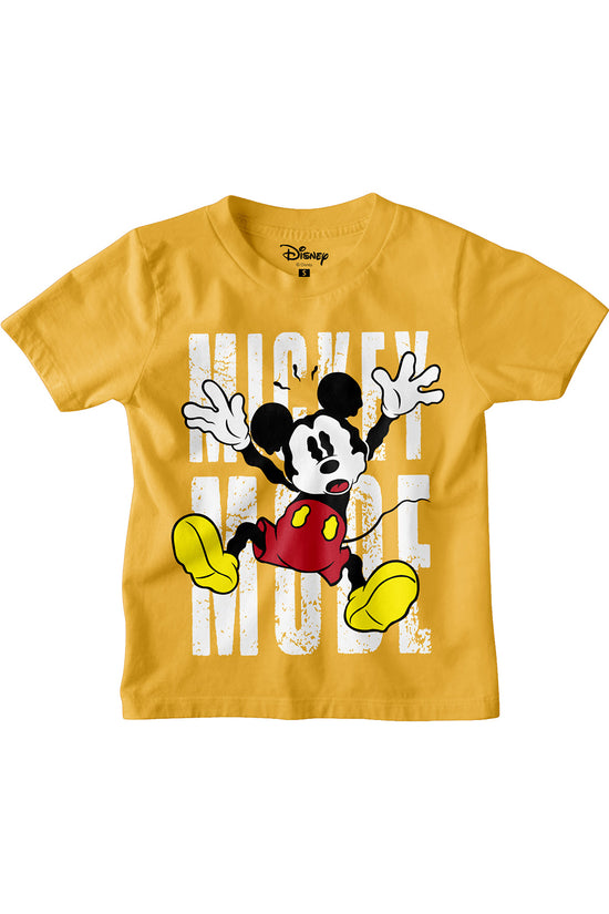 Mickey mode printed tees for boys