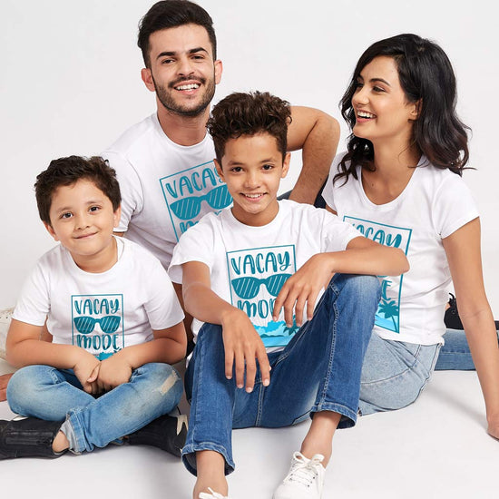 Vacay Mode(Sunglasses), Matching Family Travel Tees