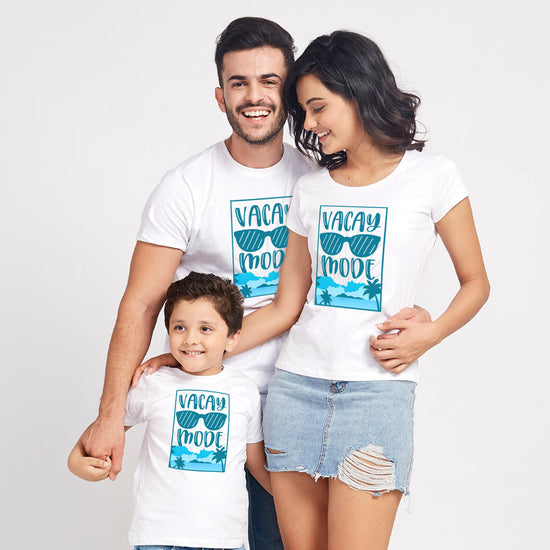 Vacay Mode(Sunglasses), Matching Family Travel Tees