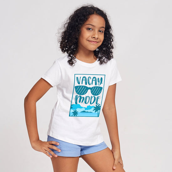 Vacay Mode(Sunglasses), Matching Family Travel Tees For Daughter