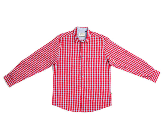 Just Like Dad Red Full Sleeved Shirt, Dad's shirt