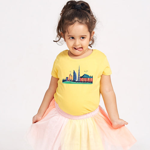 Dubai Matching Family Tees for Kid Daughter