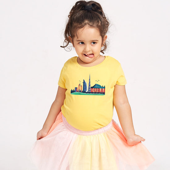 Dubai Matching Family Tees for Kid Daughter