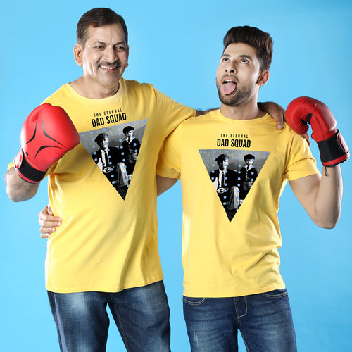 Dad Squad Dad And Son Matching Adult Tees