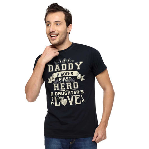 Daughter's First Love Son's First Hero Dad Daughter & Son Tees