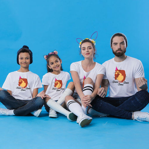 Dance Dance Birthday Family Tees