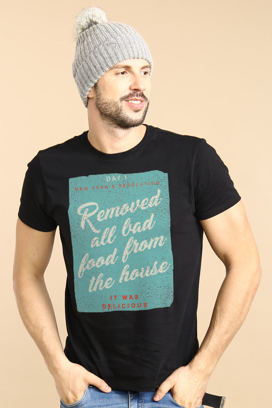 Love For Food, New Years Tee For Men