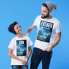 Definations White Dad and Son Tee