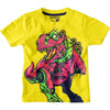 Dinosaur Lime Yellow Boys Tshirt