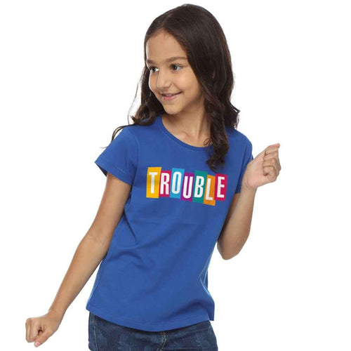 Trouble , Tees For Girl