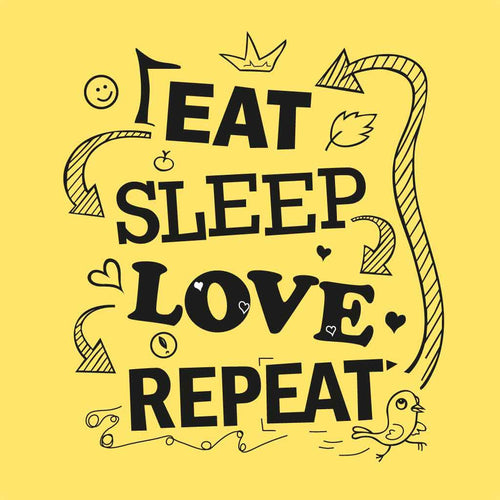 Eat Sleep Love Repeat Couple Tees