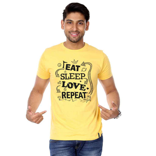 Eat Sleep Love Repeat Couple Tees