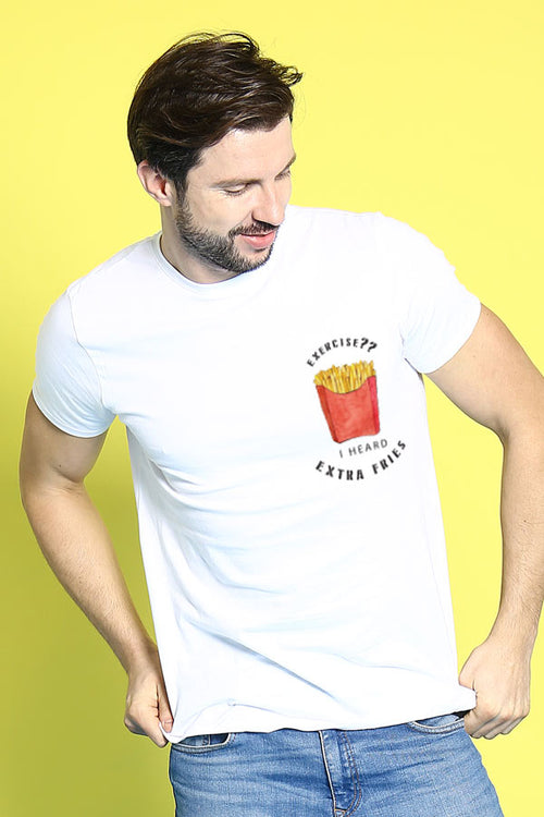 Extra Fries Matching Family New Years Tees