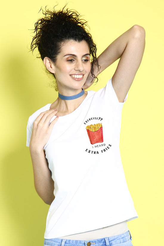 Extra Fries Matching Family New Years Tees For Mother