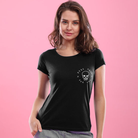 I 've got my eyes on you! (Black) Matching Couples Tees For Women