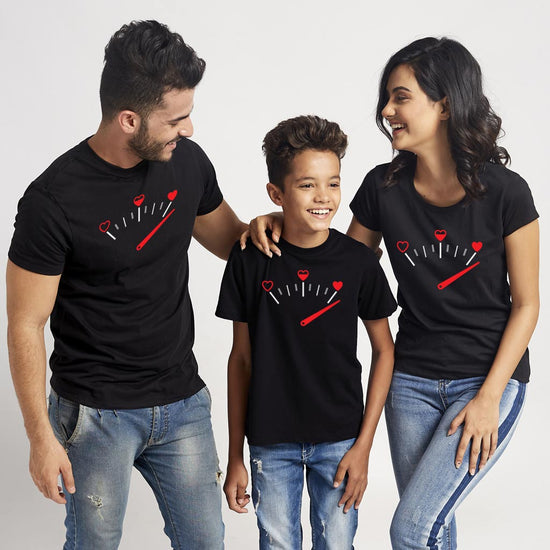 Family Love Meter Tees