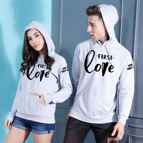 First Love, Matching Hoodies For Couples