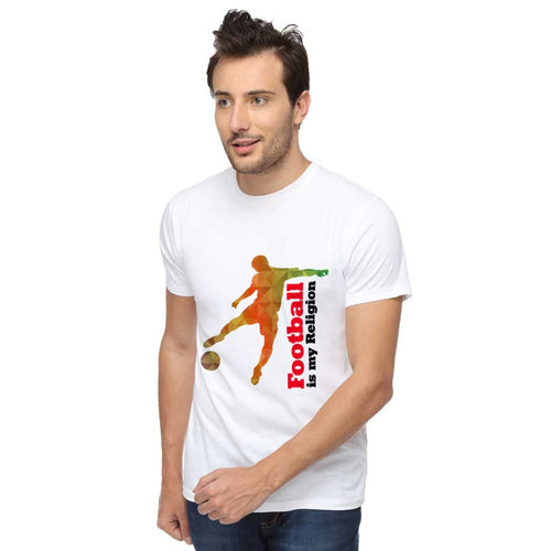 FootBall My Religion Dad and Son Tshirt