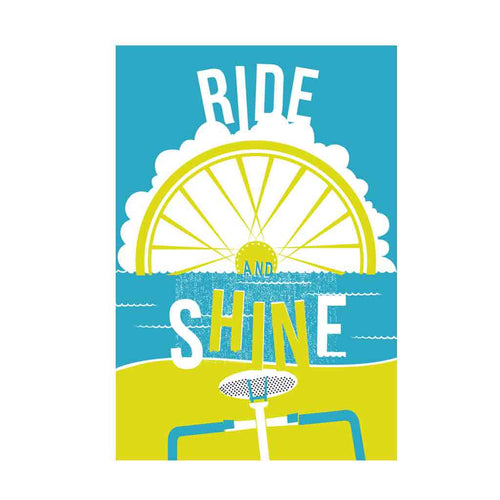 White Ride And Shine Father & Son Tshirt