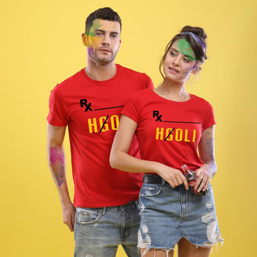 Goli, Matching Holi Tees For Couples