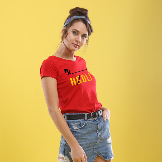 Goli, Matching Holi Tees For Couples For Women