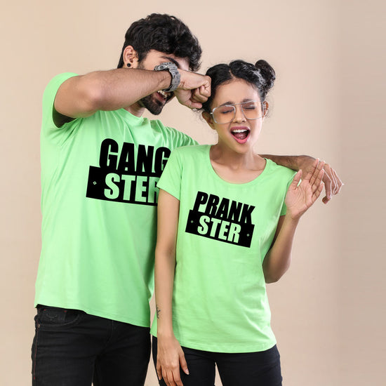 Gangster/Prankster Bro & Sis Tees