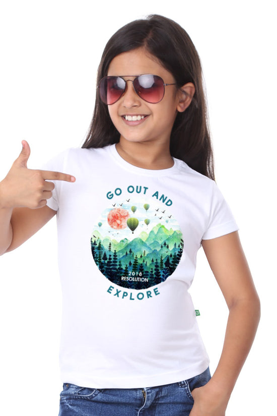 Out To Explore Matching Family New Years Tees For Daughter