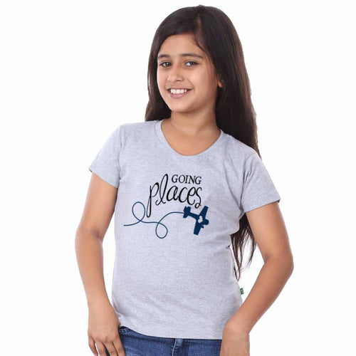 Going Places, Matching Travel Tees For Girl