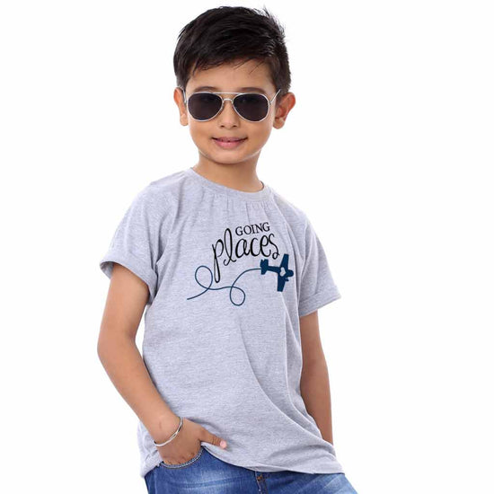 Going Places, Matching Travel Tees For Boy