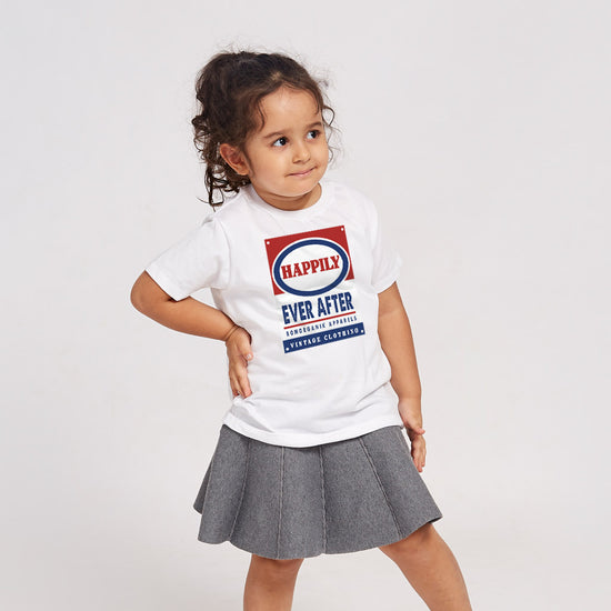 Happily Ever After, Matching Family Tees For kid Daughter