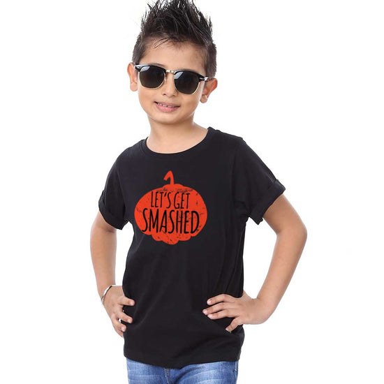 Let's Get Smashed Halloween Family Tees For Son