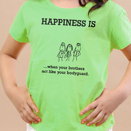 Happiness Tee for Girls