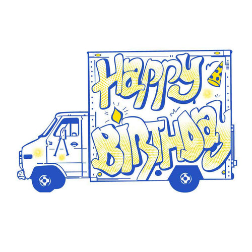 Birthday Truck Family Tees