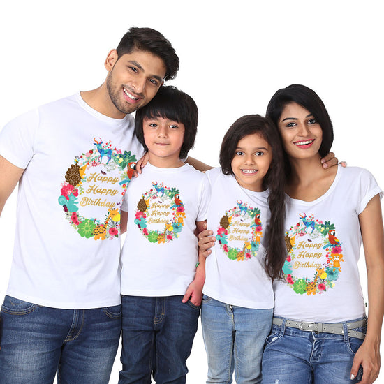 Happy Happy Birthday Family Tees