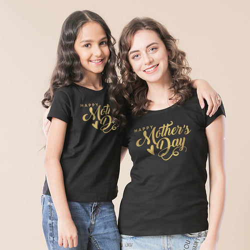 Happy Mother's Day Mom & Daughter Tees