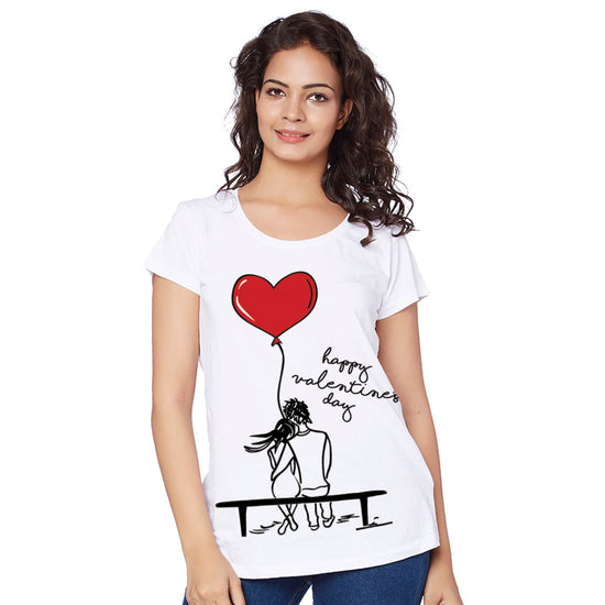 Happy Valentine's Day  Couple Tees for women