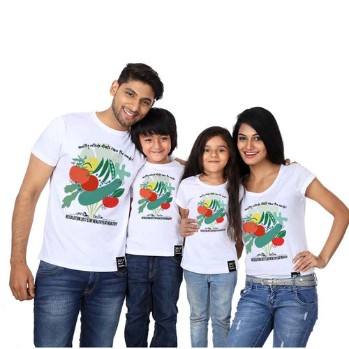 Stay Healthy Eat Healthy Tees