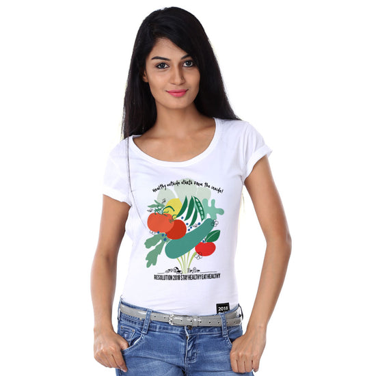 Stay Healthy Eat Healthy Tees