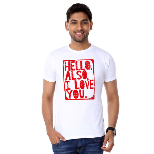 Hello Also I Love You Family Tees