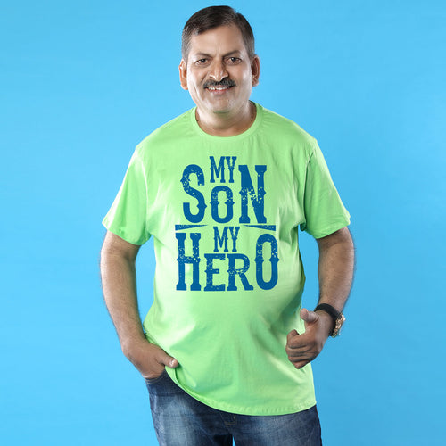 Heroes In Green Dad And Son Matching Adult Tees