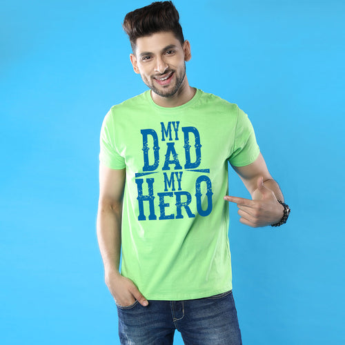 Heroes In Green Dad And Son Matching Adult Tees