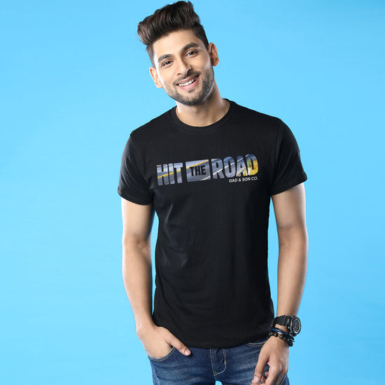 Hit The Road, Dad And Son Matching Adult Tees For Son