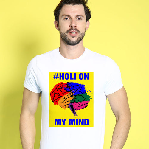 Holi On My Mind, Matching Couple Tees