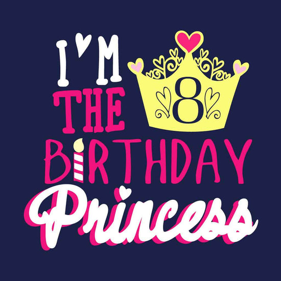 I Am The Bithday Princess Birthday Tee