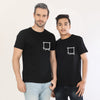 White Pocket Dad And Son Adult Tees